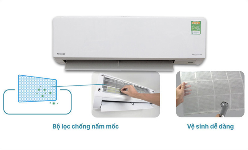 Máy lạnh có khả năng chống nấm mốc